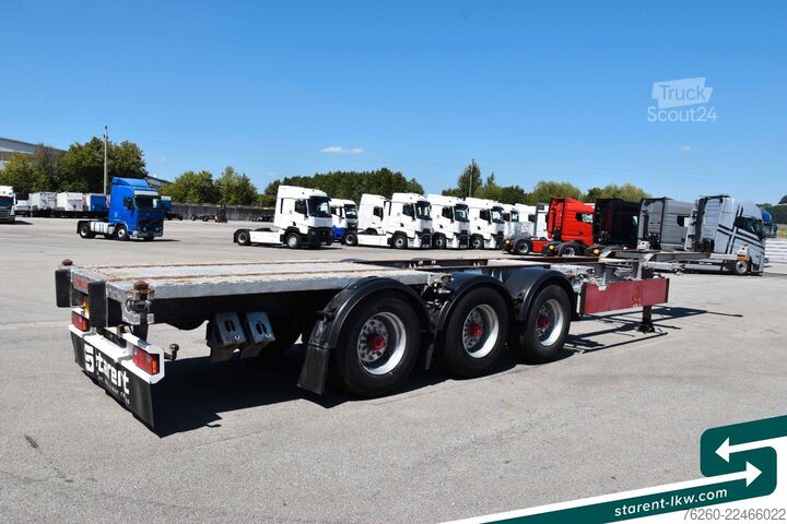 شبه مقطورة بهيكل قابل للتبديل SCHWARZMÜLLER Containerchassis 1x20 / 2x20 / 1x30 / 1x40 SAF