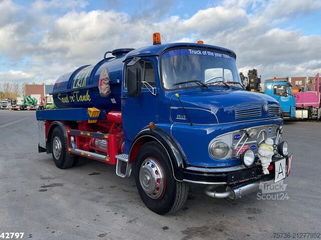 Saugfahrzeug Mercedes-Benz 1413 Saugaufbau Oldtimer Just 93.814 km!