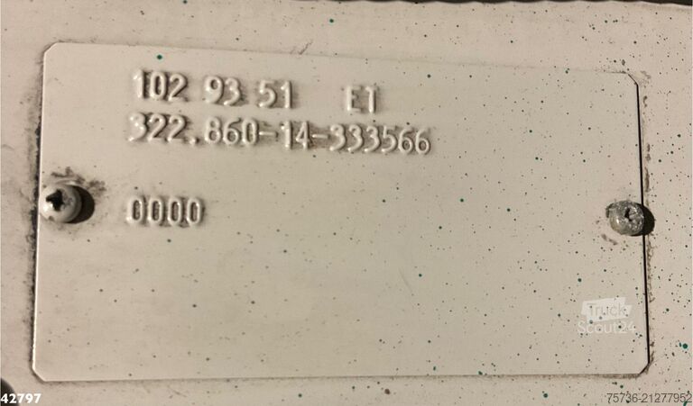 Saugfahrzeug Mercedes-Benz 1413 Saugaufbau Oldtimer Just 93.814 km!