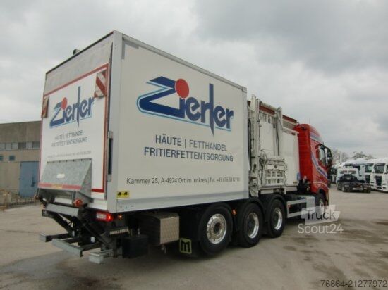 Tovorno vozilo za posebne namene VOLVO FH 500 8X4*4 EURO 6, RETARDER, TIERKöRPERTRANSPORT VOLL LUFT