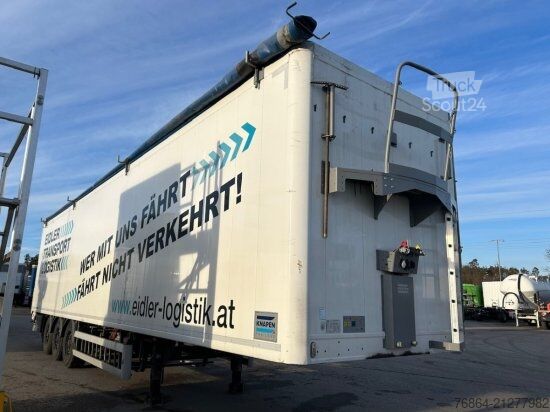 Auflieger mit Walkingfloor KNAPEN K100/KT01, 10 MM, LIFTACHSE, ROLLPLANE, FUNK