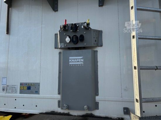 Auflieger mit Walkingfloor KNAPEN K100/KT01, 10 MM, LIFTACHSE, ROLLPLANE, FUNK