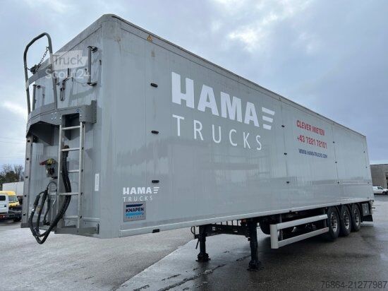 Auflieger mit Walkingfloor KNAPEN K100/KT01, 10 MM, LIFTACHSE, ROLLPLANE, FUNK