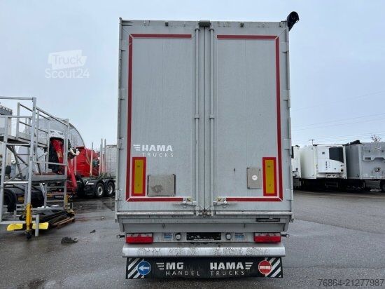 Auflieger mit Walkingfloor KNAPEN K100/KT01, 10 MM, LIFTACHSE, ROLLPLANE, FUNK