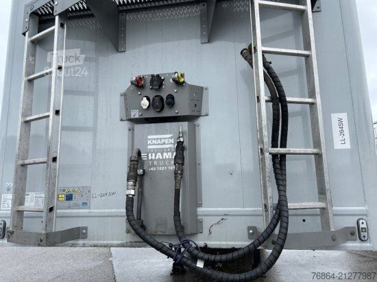 Auflieger mit Walkingfloor KNAPEN K100/KT01, 10 MM, LIFTACHSE, ROLLPLANE, FUNK