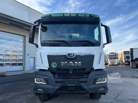 Three-sided tipper truck MAN TGS 35.520 3-SEITENKIPPER, 8X4,  MEILLER-KIPPER, BORDMATIK, AUTOMATIK, E6, RETARDER