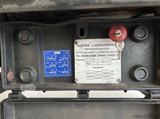 Flatbed truck with tarp SCANIA R450, 6X2, LBW, EDSCHA-VERDECK, LENK-LIFTACHSE, VOLL-LUFT, E6