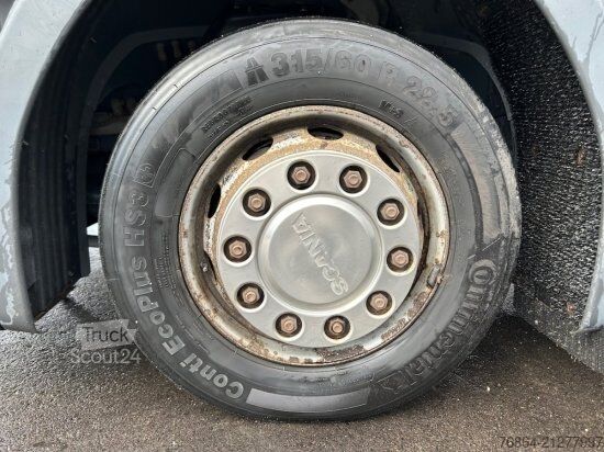 Flatbed truck with tarp SCANIA R450, 6X2, LBW, EDSCHA-VERDECK, LENK-LIFTACHSE, VOLL-LUFT, E6