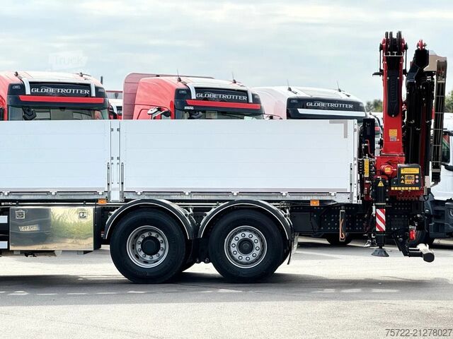 Ladepritsche Volvo FH 460 6x2-4 Baustoff-Pritsche mit Palfinger od...