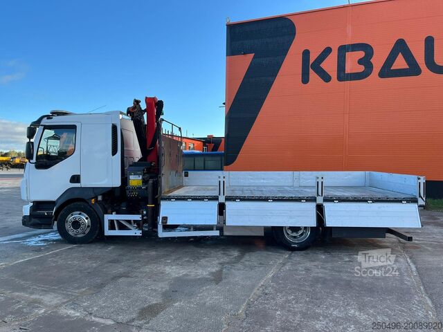 Öppen kropp Volvo FL 250 4x2 PK 12.501 / PLATFORM L=5019 mm