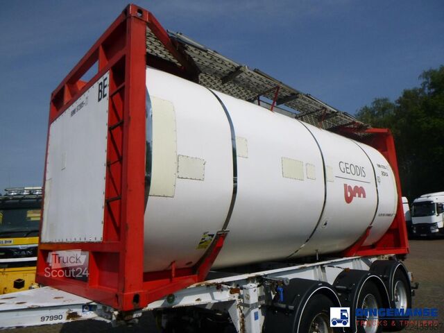Tvertnes konteiners M1 Engineering Food tank container inox 20 ft / 25 m3 / 1 comp