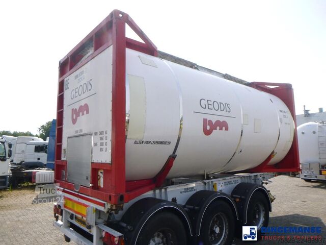 Tvertnes konteiners M1 Engineering Food tank container inox 20 ft / 25 m3 / 1 comp