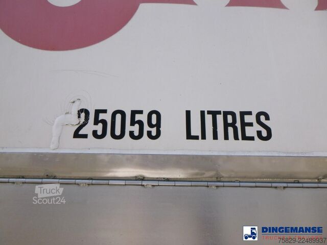Tankcontainer M1 Engineering Food tank container inox 20 ft / 25 m3 / 1 comp