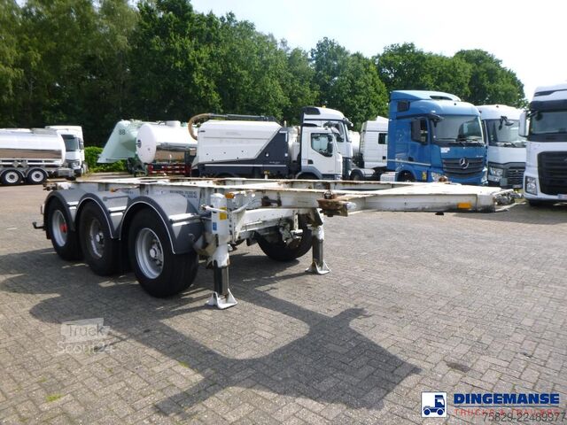 Containertransport L.A.G. 3-axle container trailer 20 ft