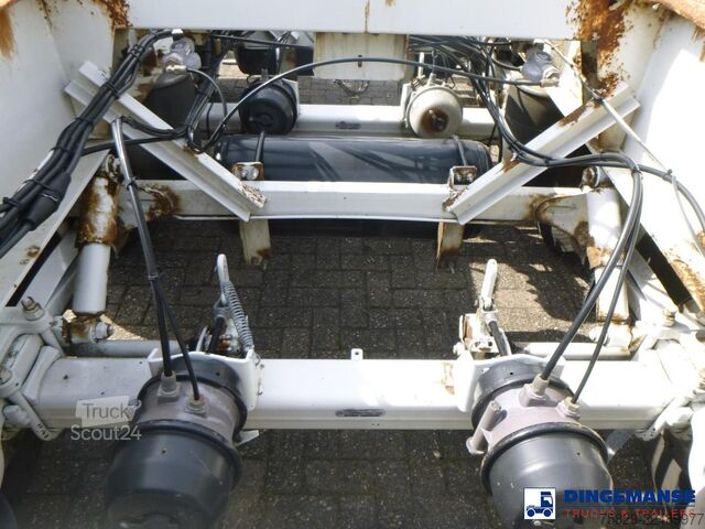 Containertransport L.A.G. 3-axle container trailer 20 ft