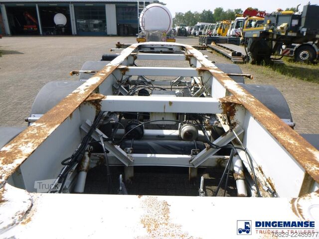 Containertransport L.A.G. 3-axle container trailer 20 ft