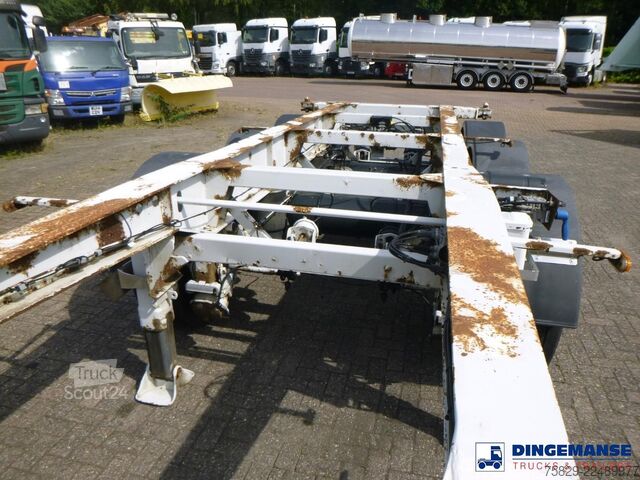 Containertransport L.A.G. 3-axle container trailer 20 ft