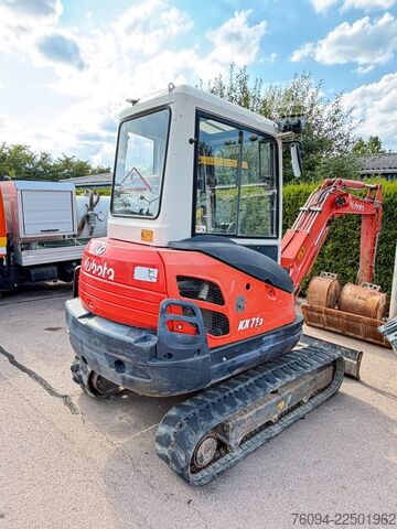 Minibagger KUBOTA KX 71-3 Minibagger Schnellwechsler Löffel