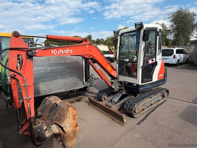 Minibagger KUBOTA KX 71-3 Minibagger Schnellwechsler Löffel