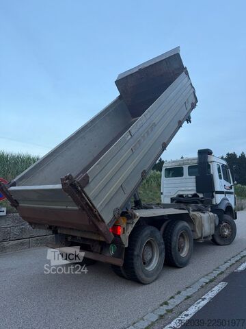 Tre-sidet tipbil MERCEDES-BENZ 3344 SK 3 SEITENKIPPER
