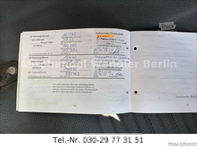 Minibussi MERCEDES-BENZ Vario 814D Diff Klima Airbag Standh 120km/h