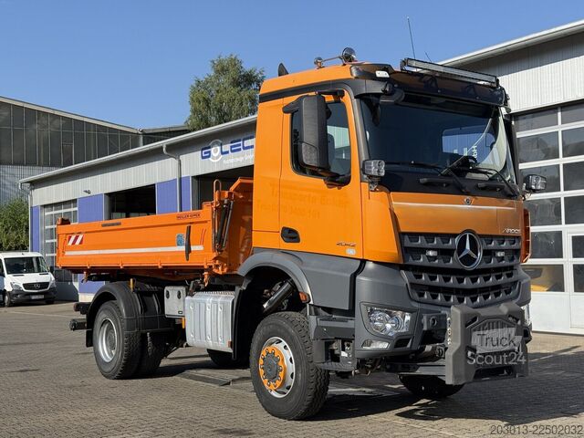 Kippiauto MERCEDES-BENZ AROCS 2042 4x4 MEILLER Kipper Winterd.