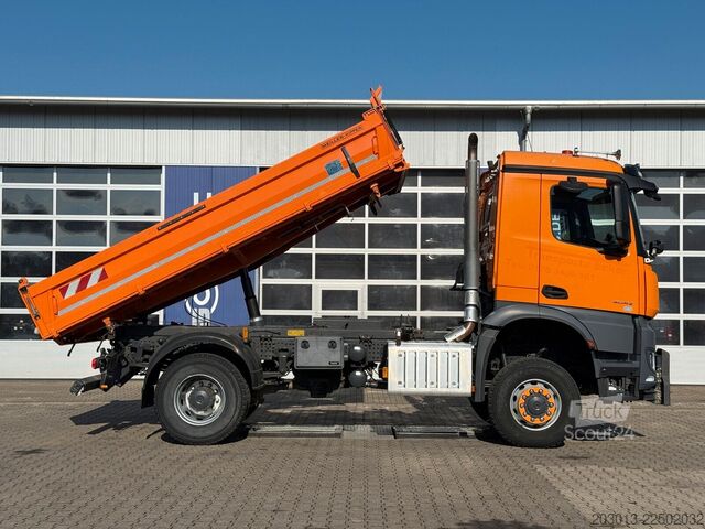 Kippiauto MERCEDES-BENZ AROCS 2042 4x4 MEILLER Kipper Winterd.