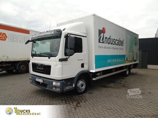 Gesloten bak MAN TGL 12.250 + EURO 5 + LIFT