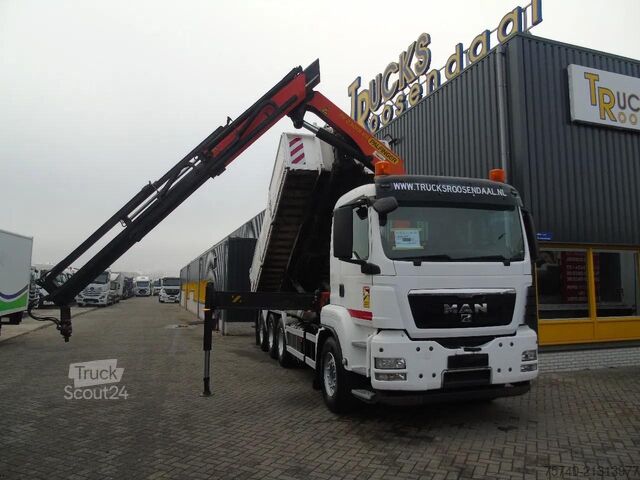 Kraanwagen MAN TGS 32.400 + PALFINGER PK23.001EH + HOOKSYSTEM ...