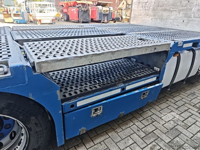 Automašīnu pārvadātājs furgons DAF XF 480 6x2 + FVG FS 4 Pieces!