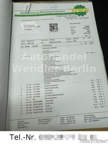 Komercijalno vozilo sa visokim krovom MERCEDES-BENZ Vario 816D Kasten Maxi lang/hoch 1.Hd orig.88tkm