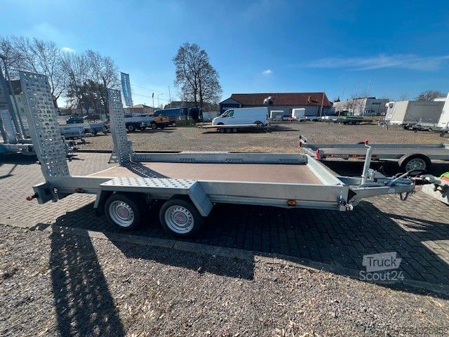 Rimorchio con piattaforma di lavoro STEMA BMAT .2 Baumaschienenanhänger 100kmh