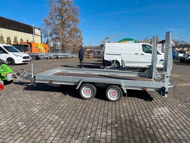 Rimorchio con piattaforma di lavoro STEMA BMAT .2 Baumaschienenanhänger 100kmh