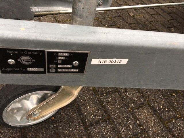 Ремарке с работна платформа STEMA BMAT   Baumaschinenanhänger 100kmh