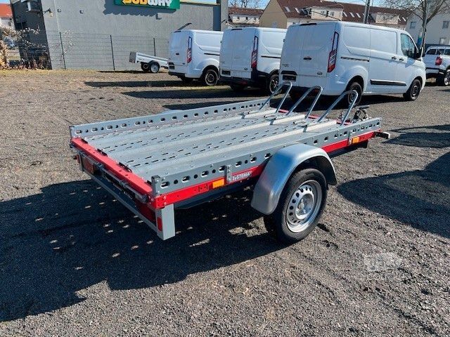 Rimorchio per moto STEMA ST 02-1  3 Motorradtransporter 100Kmh RAMPE