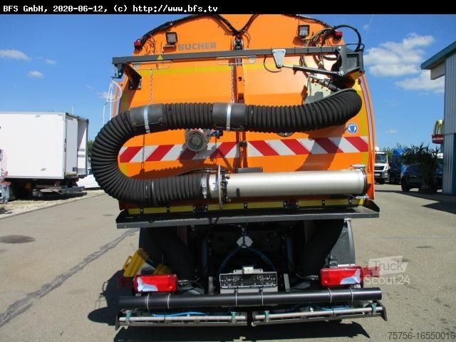 Почистване на пътища MAN TGS 18.400 4X2 BL Bucher OF 8000 RS Drehjet beid