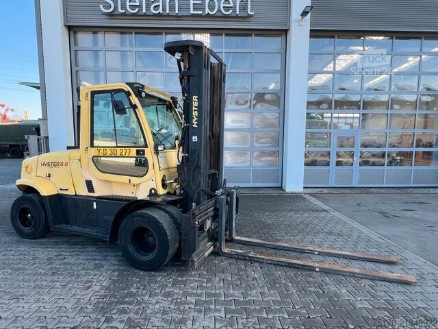 Gaffeltruck Hyster H8.0FT6 / nur 1.931h! / Klima / SS / ZVG