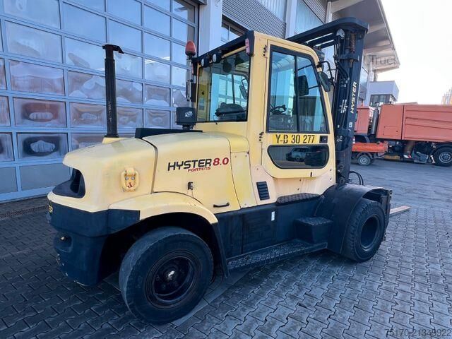 Gaffeltruck Hyster H8.0FT6 / nur 1.931h! / Klima / SS / ZVG