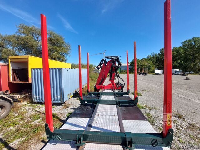 Fa szállító Scania R490 6x4 Euro 6 Kurzholz Palfinger AHK (2)