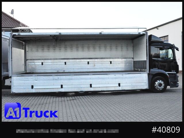 Skříňový nákladní automobil MERCEDES-BENZ Antos, 2546, Getränke, LBW, Lift-Lenkachse
