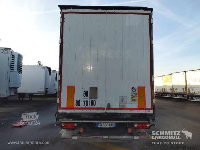 Semi-remorque bâchée Schmitz Cargobull Semitrailer Curtainsider Standard Hayon