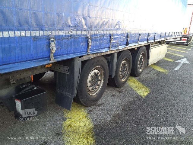 Semi-remorque bâchée Schmitz Cargobull Semitrailer Curtainsider Standard Hayon