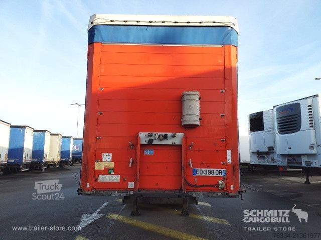 Semi-remorque bâchée Schmitz Cargobull Semitrailer Curtainsider Standard Hayon