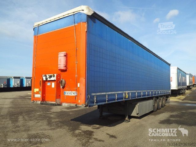 Semi-remorque bâchée Schmitz Cargobull Semitrailer Curtainsider Standard