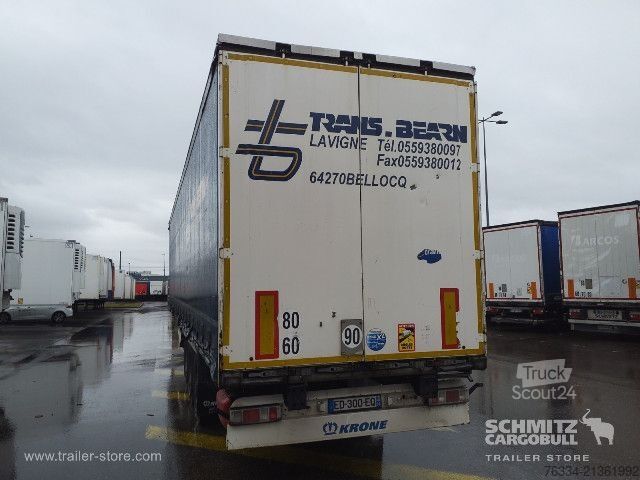 Odprta polprikolica s ponjavo Krone Semitrailer Curtainsider Standard