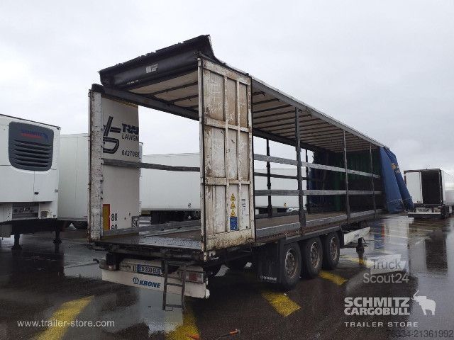 Odprta polprikolica s ponjavo Krone Semitrailer Curtainsider Standard