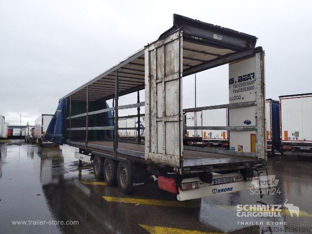 Odprta polprikolica s ponjavo Krone Semitrailer Curtainsider Standard