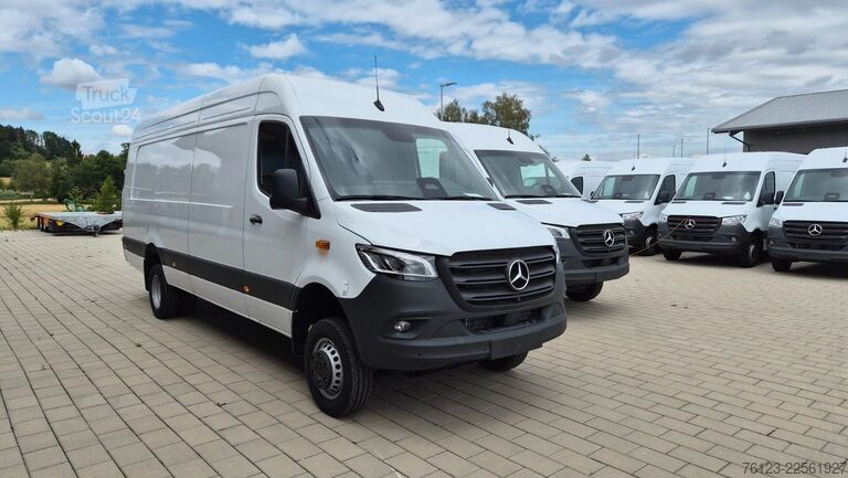 Hög tak skåpbil MERCEDES-BENZ Sprinter III Kasten  519 CDI RWD 4x 4 Allrad