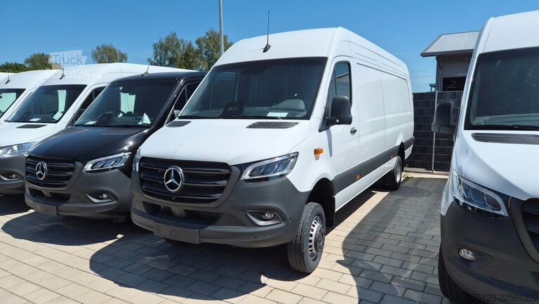 Hög tak skåpbil MERCEDES-BENZ Sprinter III Kasten  519 CDI RWD 4x 4 Allrad