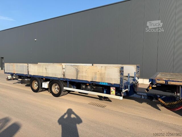 Platform trailer ASCA DEMICO C219BA 19T - 2-achsen PRITSCHE + TWISTLOCKS - A...